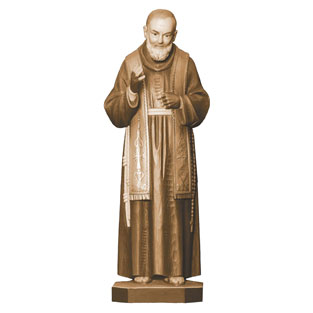 Imagen del Santo Padre Po de Pietrelcina en ta...