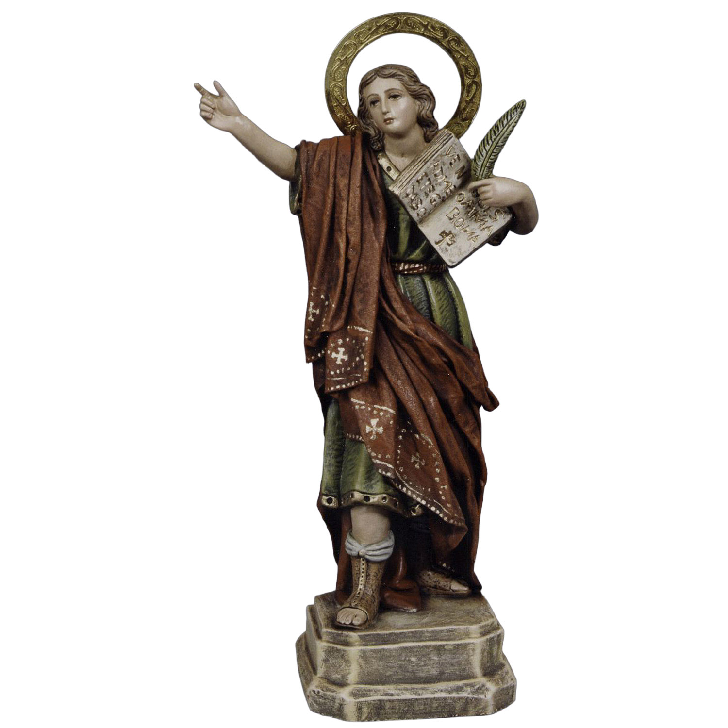 Figura de San Pancracio 30 cm - Comprar figuras santos religiosos