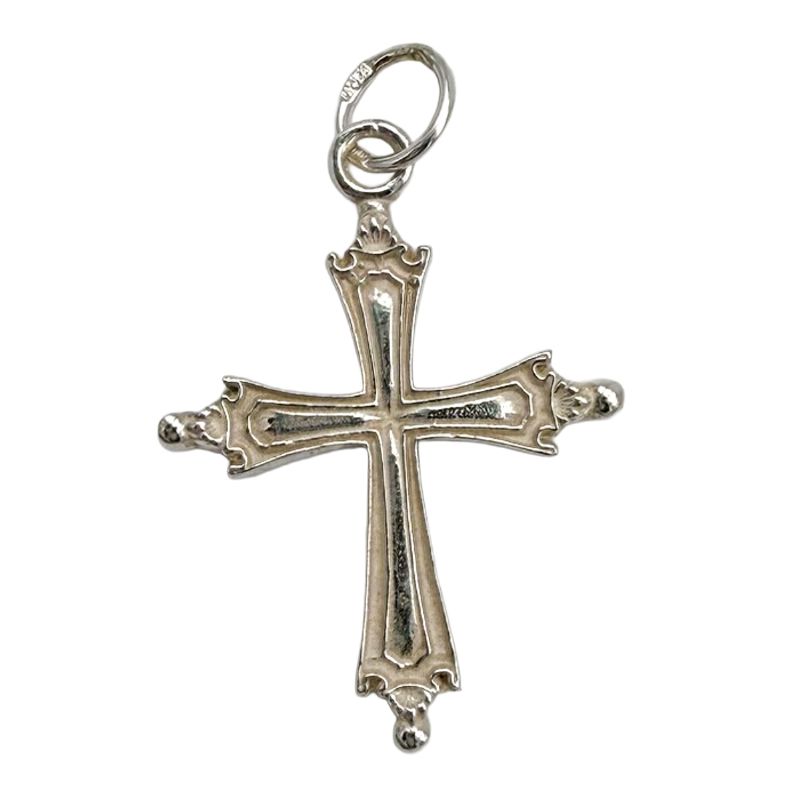 Cruz del Papa Le�n XIV en plata de ley DISJOYA - 32 � 23 mm