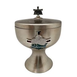 Copn plateado con esmaltes - 16 cm x 11,5 cm...