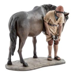 Grupo herrador con caballo pc