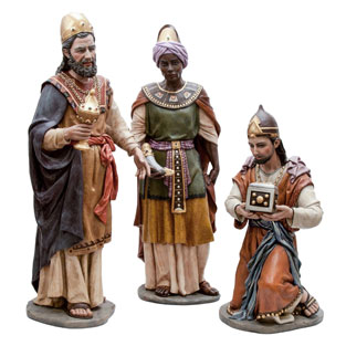 Reyes adorando (tres piezas) pc