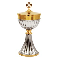 Copn bicolor en latn dorado de 24K con cuer...