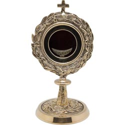 Ostensorio de Capilla con Diseo de Corona de...