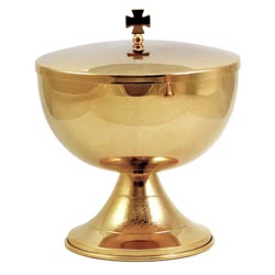 Copn en latn dorado de 24K con base moletea...