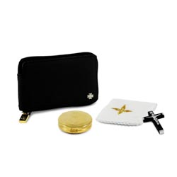 Estuche porttil de sacerdote en piel autnti...