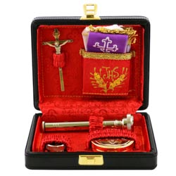 Estuche rgido de sacerdote en piel con inter...