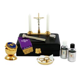 Estuche sacerdotal completo en piel ecolgica...