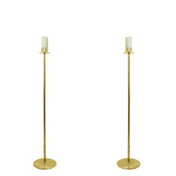 Candelero procesional desmontable en latn do...