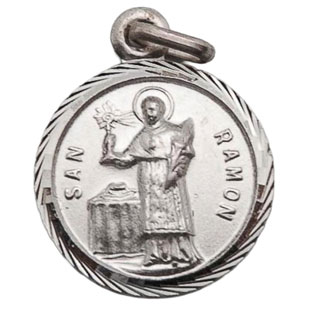 Medalla de San Ramn Nonato, Plata de ley, Medi...