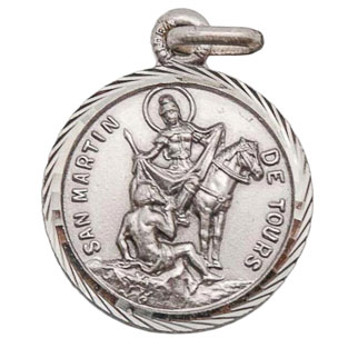 Medalla de San Martn de Tours, Plata de ley,...