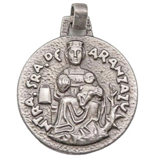 Medalla de Nuestra Seora de Arnzazu, Plata ...