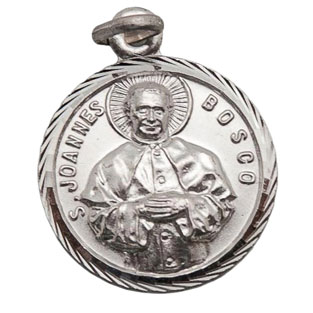 Medalla de San Juan Bosco, Plata de ley, Medi...