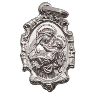 Medalla de Santa Rosa de Lima, Plata de ley, Me...