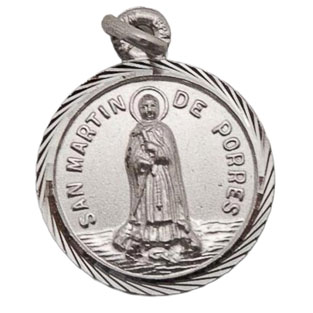 Medalla de San Martn de Porres, Plata de ley...