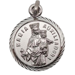 Medalla de Mara Auxiliadora, Plata de ley, M...