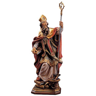 Imagen de San Eligio en talla de madera