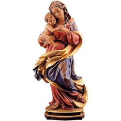 Virgen de Regensburg - Imagen en talla de mad...