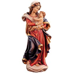Virgen de Salzburgo - Imagen en talla de made...
