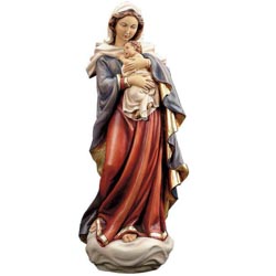 Virgen del Renacimiento - Imagen en talla de ...