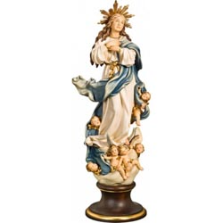 Virgen de la Pursima Concepcin con Aureola ...