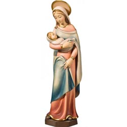 Virgen de la Loggia con Aureola - Imagen en tal...