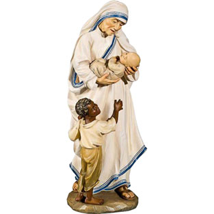 Imagen de Santa Madre Teresa de Calcuta con n...