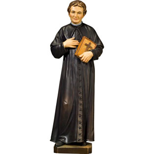 Imagen de San Juan Bosco - Don Bosco en talla...
