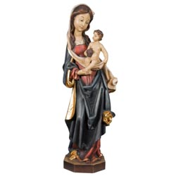 Virgen con nio italiana en