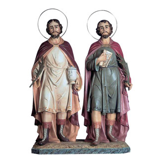 Imagen de San Cosme y San Damin en pasta de ...