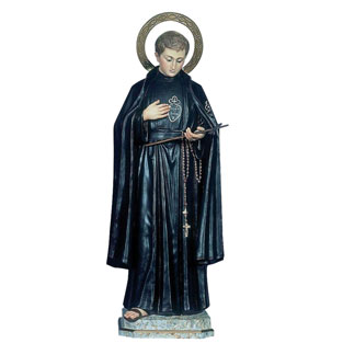 Imagen de San Gabriel de la Dolorosa en pasta...