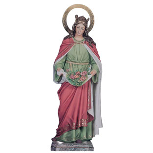 Imagen de Santa Isabel de Hungra en pasta de...