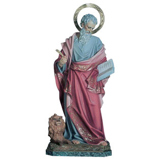 Imagen de San Marcos Evangelista en pasta de ...