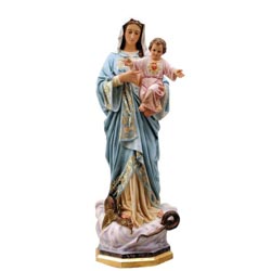 Virgen del Sagrado Corazn de Jess - Imagen ...