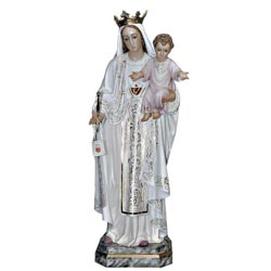 Virgen de la Merced - Imagen en pasta de made...