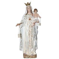 Virgen de la Merced - Imagen en pasta de made...