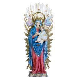 Virgen del Perpetuo Socorro - Imagen en pasta...