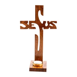 Cruz jesus h 29 cm