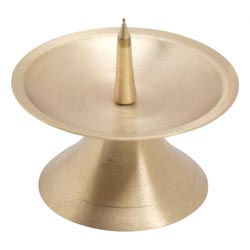 Candelero bajo con espina gruesa Diam. 9 cm L...