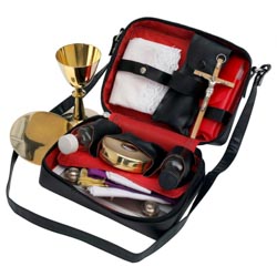 Estuche sacerdotal completo en cuero sinttic...