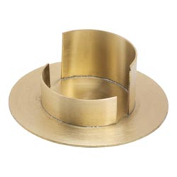 Candelero de retencin en latn mate Dimetro...