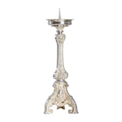 Candelero de altar chapado en plata Altura 39...