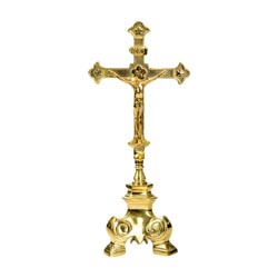 Cruz de altar h 35 cm