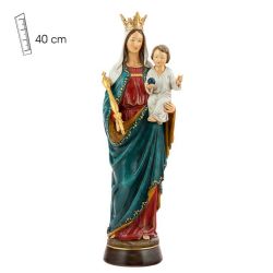 Imagen de Mara Auxiliadora de 40 cm elaborad...