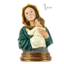 Busto de la virgen mara con el nio Jess do...