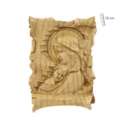 Relieve de la Virgen Mara con el Nio