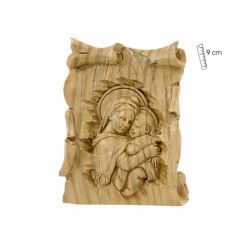 Relieve pequeo de la Virgen Mara con el Ni...