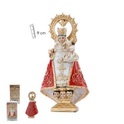 Imagen de la Virgen de Covadonga de 9 cm de a...