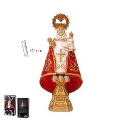 Imagen de la Virgen de Covadonga de 12 cm de al...