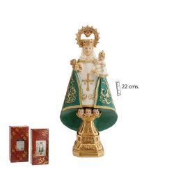 Imagen de la Virgen de Covadonga de 22 cm de ...